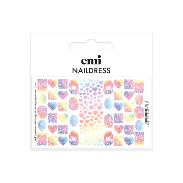 E.Mi Cлайдер для создания дизайна Naildress Slider Design, №127 Индивидуальность купить - 0