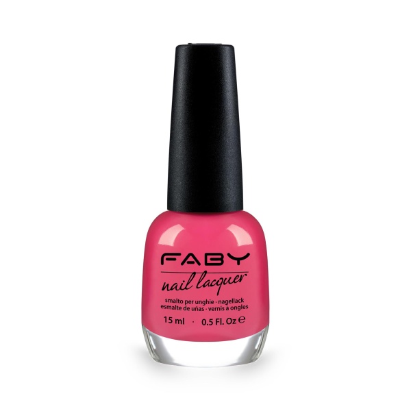 Faby Лак для ногтей Hula Hoop Pink, 15 мл купить - 0