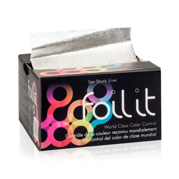 Framar Вытяжная фольга с тиснением Star Struck Silver, 12,5 х 28 см, 500 листов купить - 0