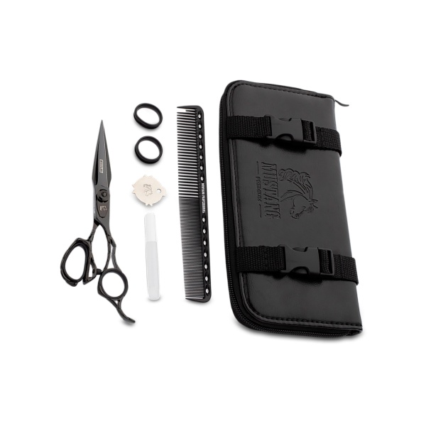 Mustang Professional Ножницы прямые Premium NPR-011, черный, 6.0″ купить - 0