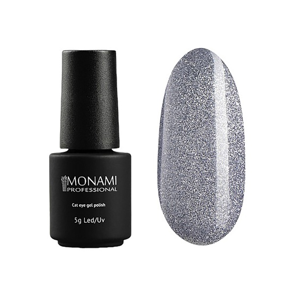 Monami Гель-лак для ногтей Cat Eye Light, №01, 5 гр купить - 0