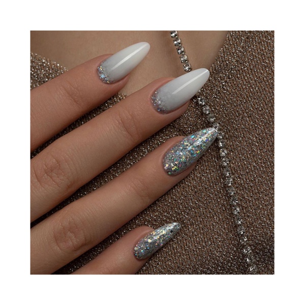 Monami Гель-лак Burlesque, Silver, 8 гр купить - 0