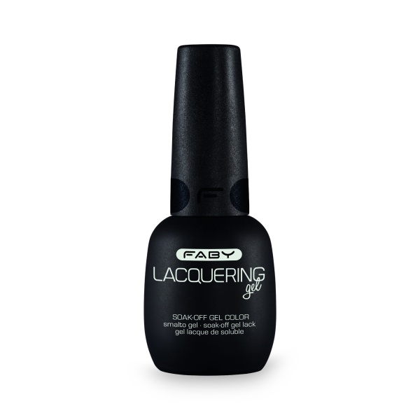 Faby Гель-лак Lacquering Black is Black, 15 мл купить - 0