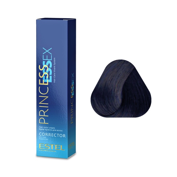 Estel Professional Крем-краска Princess Essex, 0.11 синий, 60 мл купить - 0