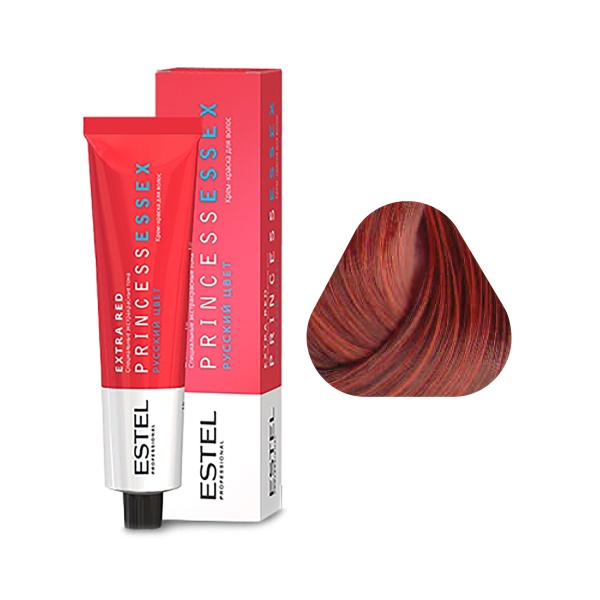 Estel Professional Крем-краска Princess Essex Extra Red, 66.46 темно-русый медно-фиолетовый, 60 мл купить - 0