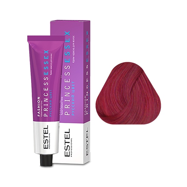 Estel Professional Крем-краска Princess Essex Fashion, 2 лиловый, 60 мл купить - 0