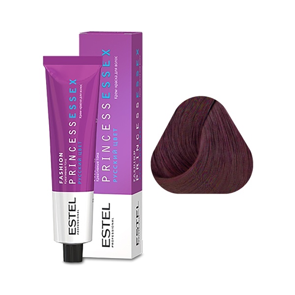 Estel Professional Крем-краска Princess Essex Fashion, 3 сиреневый, 60 мл купить - 0