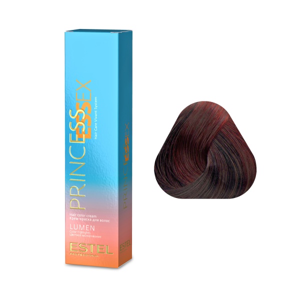 Estel Professional Крем-краска Princess Essex Lumen, 65 фиолетово-красный, 60 мл купить - 0