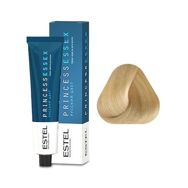 Estel Professional Крем-краска Princess Essex, 10.0 светлый блондин/платиновый блондин, 60 мл купить - 0