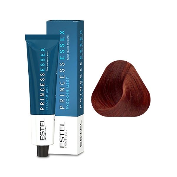 Estel Professional Крем-краска Princess Essex, 7.54 средне-русый красно-медный/гранат, 60 мл купить - 0