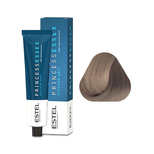 Estel Professional Крем-краска Princess Essex, 9.16 блондин пепельно-фиолетовый/туманный альбион, 60 мл купить - 0