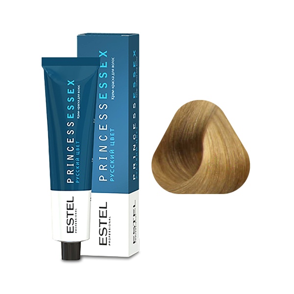 Estel Professional Крем-краска Princess Essex, 9.73 блондин бежево-золотистый/имбирь, 60 мл купить - 0