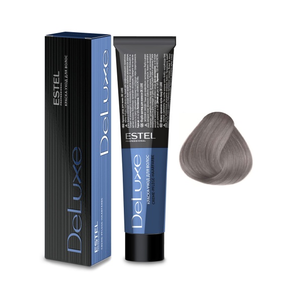 Estel Professional Краска-уход De Luxe, 9.8 блондин жемчужный, 60 мл купить - 0