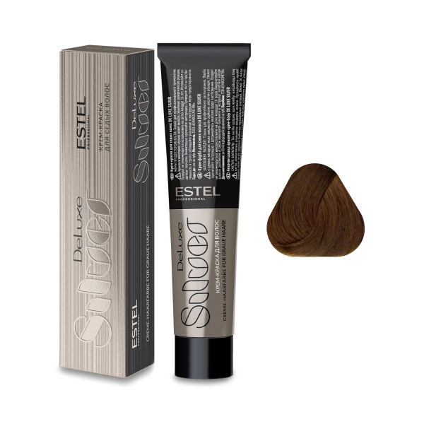 Estel Professional Крем-краска De Luxe Silver, 8.0 светло-русый, 60 мл купить - 0