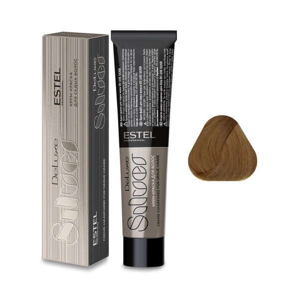 Estel Professional Крем-краска De Luxe Silver, 9.0 блондин, 60 мл купить - 0
