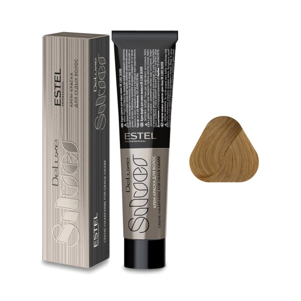 Estel Professional Крем-краска De Luxe Silver, 9.31 блондин золотисто-пепельный, 60 мл купить - 0