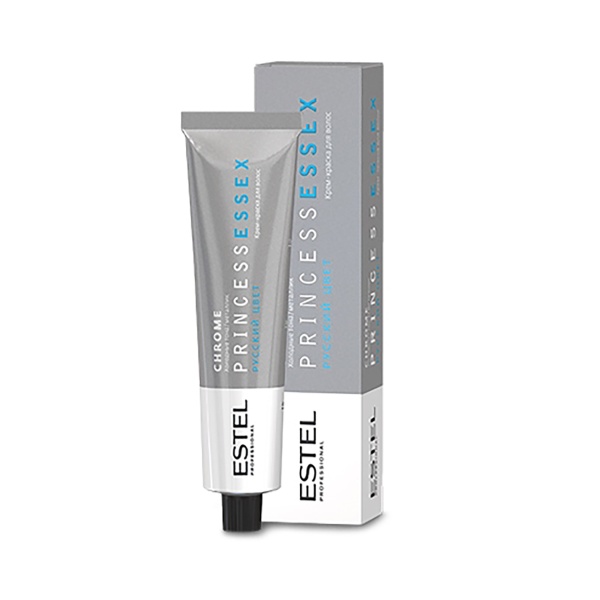 Estel Professional Крем-краска Princess Essex Chrome, 8.18 светло-русый пепельно-жемчужный, 60 мл купить - 0