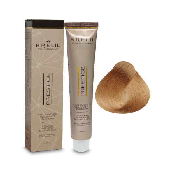 Brelil Professional Краска для волос Colorianne Prestige, 10/30 ультрасветлый золотистый блонд, 100 мл купить - 0