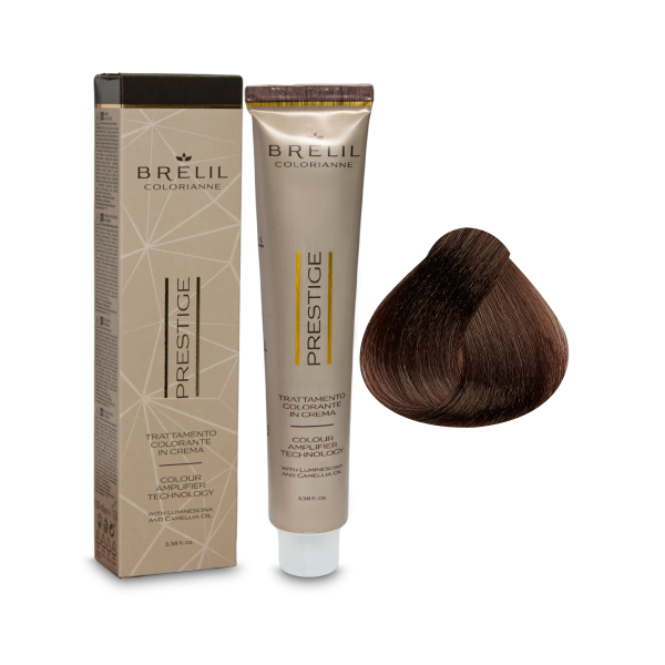 Brelil Professional Краска для волос Colorianne Prestige, 7/18 блонд шокоайс, 100 мл купить - 0
