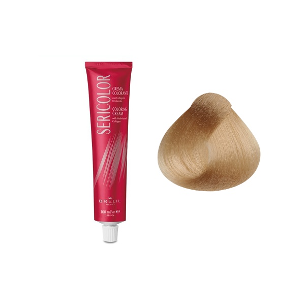 Brelil Professional Крем-краска для волос Sericolor, 10.0 Натуральный очень светлый блонд, 100 мл купить - 0