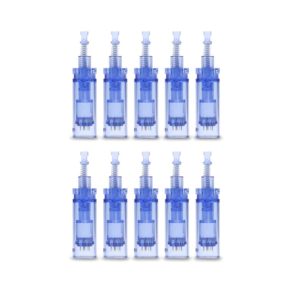 Dr.pen Картридж-насадка для аппарата фракционной мезотерапии Дермапен My-M, А1, N2, M5, А6, М7, E30, на 13 игл, синий, длинный, 10 шт купить - 0