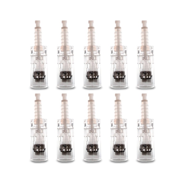 Dr.pen Картридж-насадка для аппарата фракционной мезотерапии Дермапен My-M, А1, N2, M5, А6, М7, E30, на 36 игл, белый байонет, 10 шт купить - 0