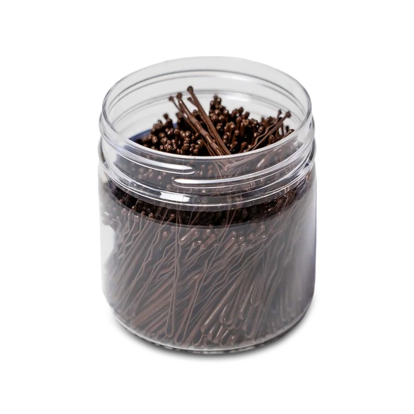 Stavver Professional Невидимки Карбон, коричневые, 50 мм, 250 гр купить - 0