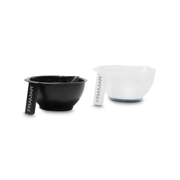 Framar Миски для окрашивания с ручкой и декроттуаром 2-Pack Coloring Bowls, 2 шт купить - 0