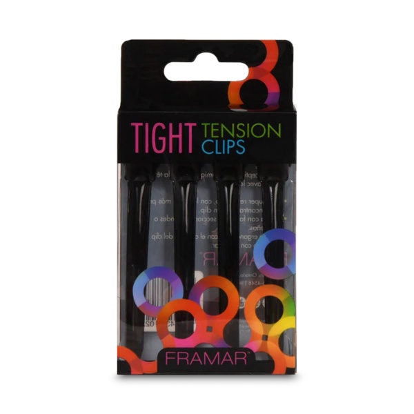 Framar Зажимы для волос металлические Tight Tension Clips, 4 шт купить - 0