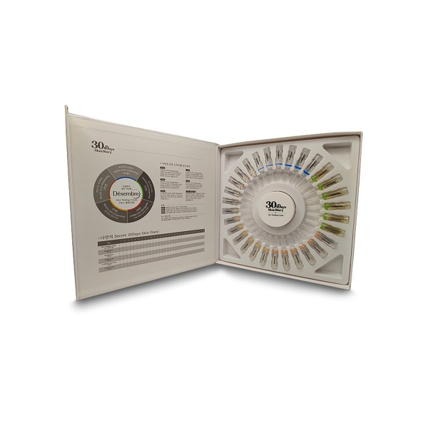 Desembre Курс для ухода за лицом на 30 дней: ампульные сыворотки-мезококтейли для лица, 5 видов по 6 шт x 2 мл + пилинг крем 3 in 1 Peeling Cream 50 гр купить - 0