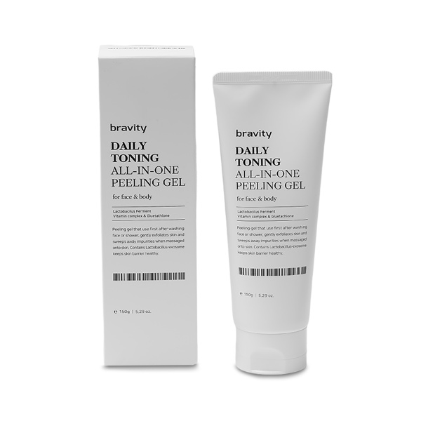 Matrigen Ежедневный пилинг-гель для кожи лица и тела Все в одном Bravity Daily Toning All In One Peeling Gel, 150 мл купить - 0