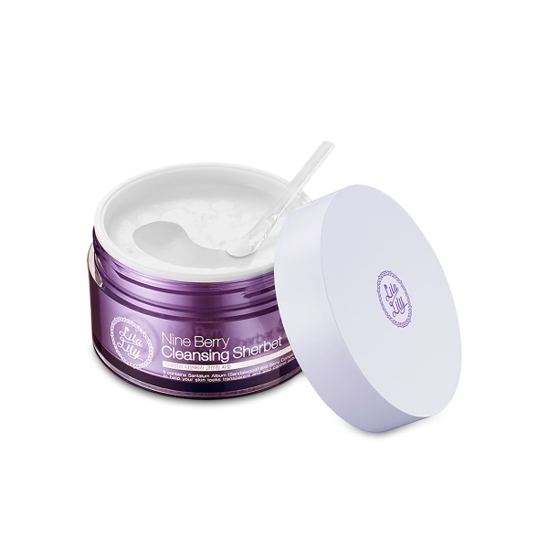 Konad Щербет для снятия макияжа и очищения кожи лица с экстрактами из 9 ягод Lila Lily Nine Berry Cleansing Sherbet, 100 мл купить - 0
