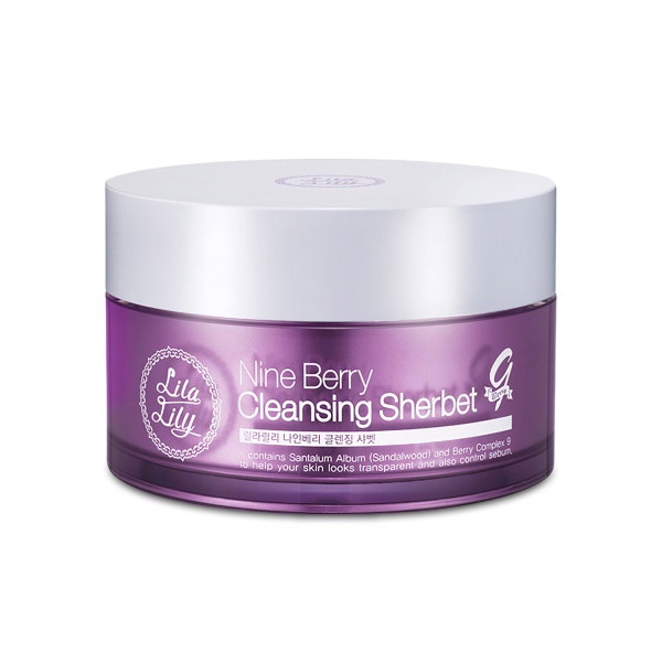 Konad Щербет для снятия макияжа и очищения кожи лица с экстрактами из 9 ягод Lila Lily Nine Berry Cleansing Sherbet, 100 мл купить - 0